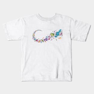 Music through the Heart Kids T-Shirt